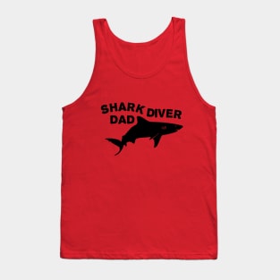 Shark diver dad Tank Top